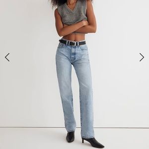 Madewell 90s Straight Jean Curvy